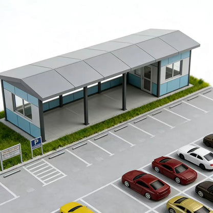 10 pieces 1:150 scale miniature static car pack, random mixed style and color mini vehicles for railway layout terrain