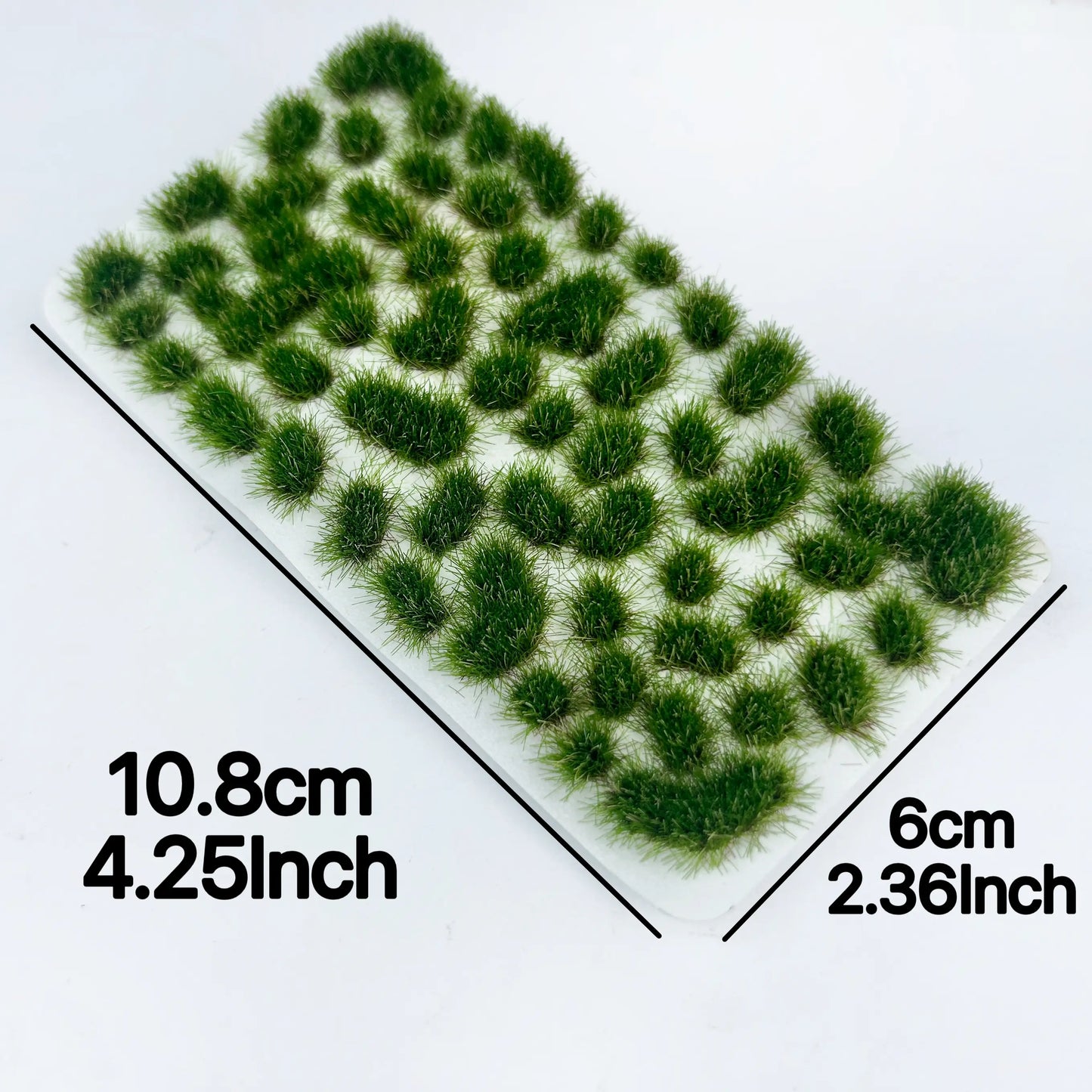Mud hill wasteland diorama base using lifelike static grass clumps, hobby terrain making supplies