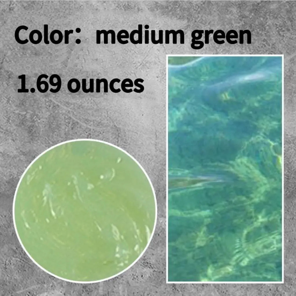 1.69oz standard blue ocean sea water texture paste, smooth deep sea ripple simulation gel for seaside railway layout, coastal miniature terrain and wargame diorama craft